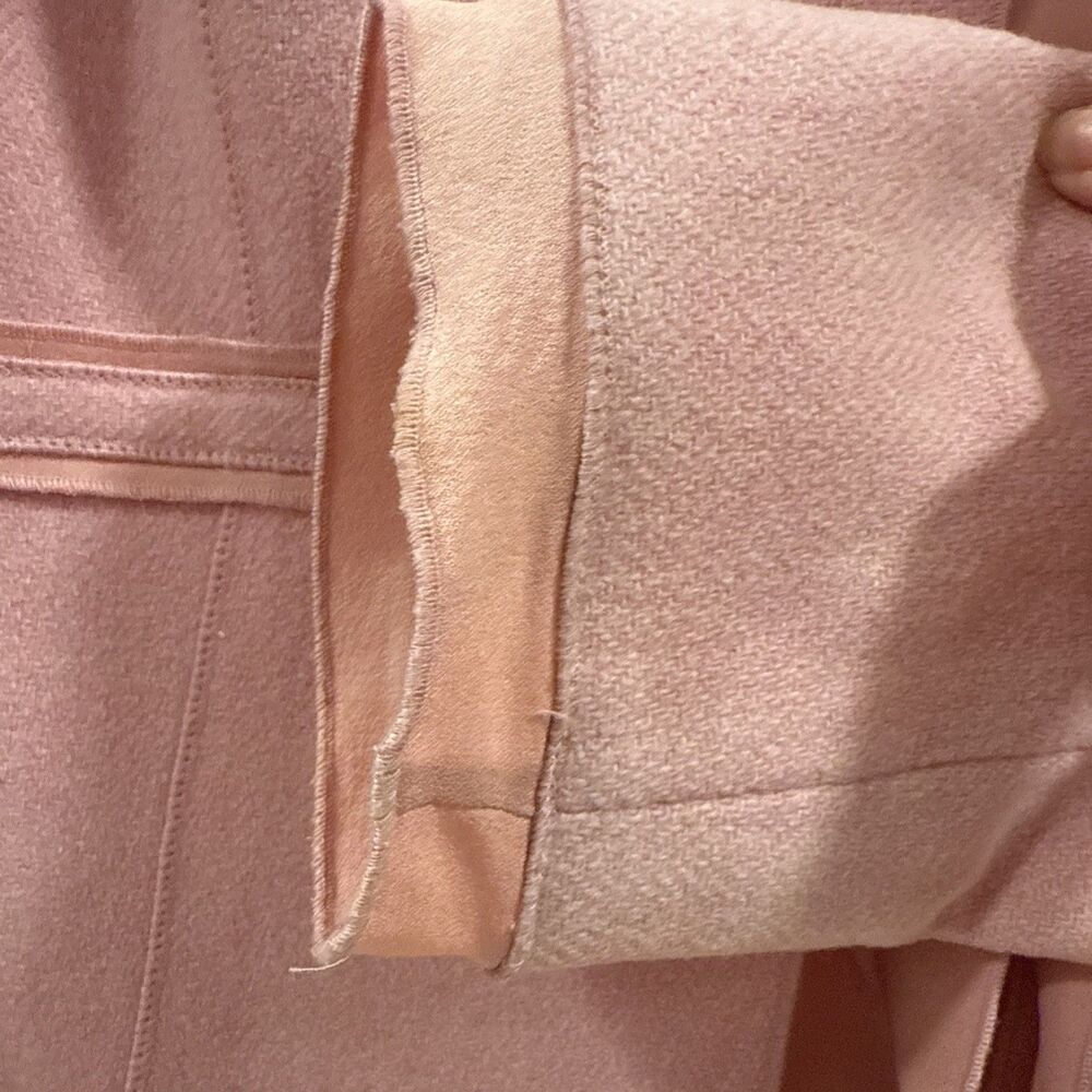 🌸 Pink Tie-Front Etctera Blazer – Size 6 – Feminine Belted Waist, Fully Lined - Picture 7 of 12